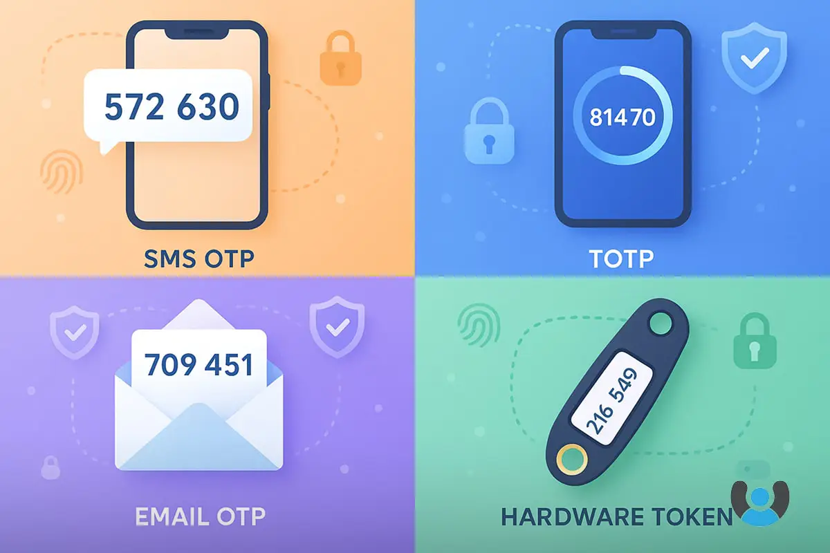 مقایسه انواع رمز یکبار مصرف TOTP، HOTP، SMS OTP