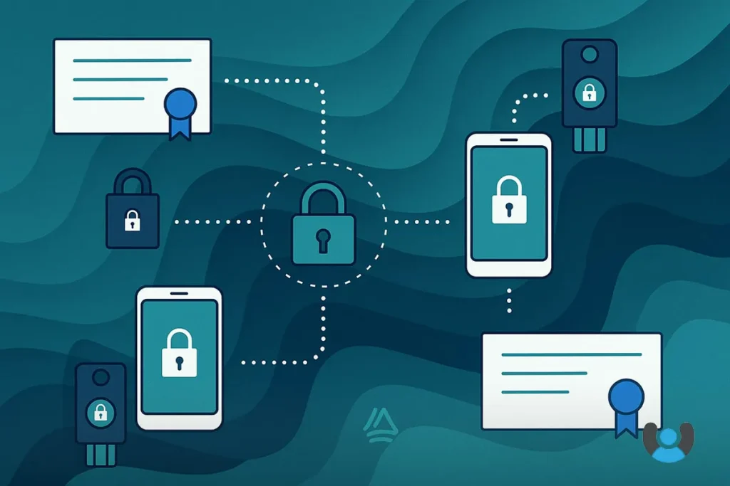 ساختار زیرساخت کلید عمومی PKI چیست در شکل نشان داده شده است