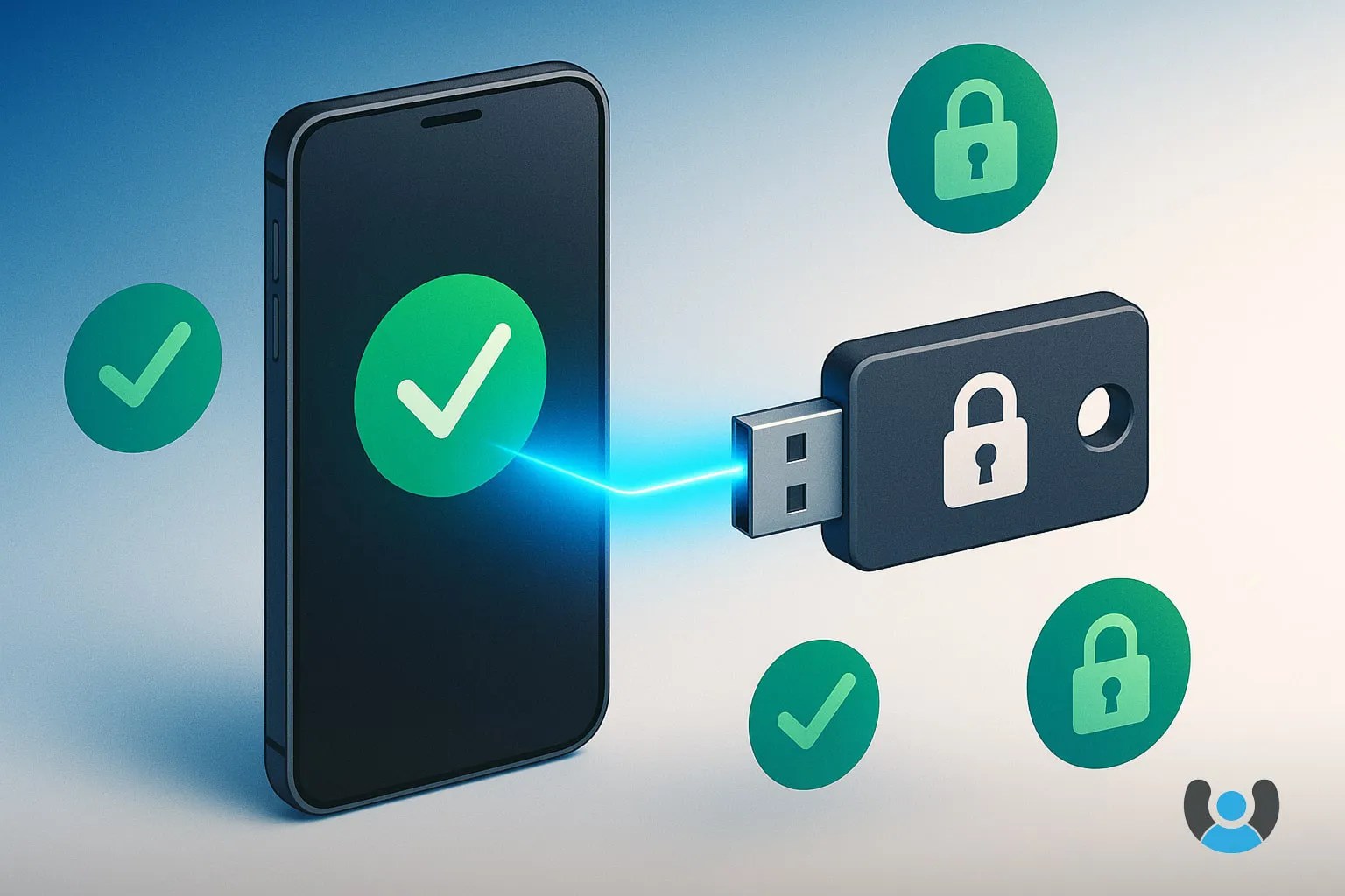 نشانه موبایل و نشانه توکن برای احراز هویت امن بدون رمز عبور