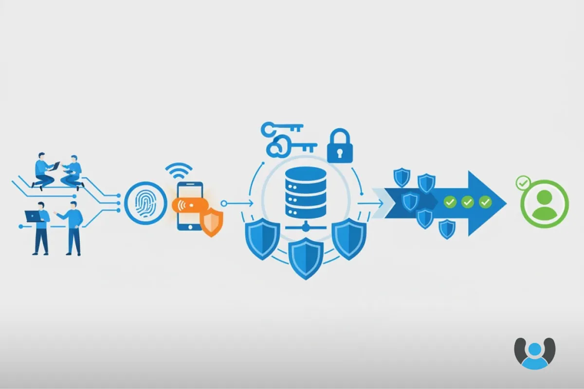 فرآیند احراز هویت FIDO و سیستم تأیید هویت بیومتریک نشانه