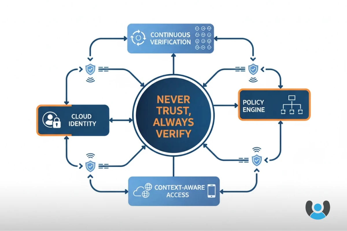 معماری مدیریت هویت و دسترسی ابری