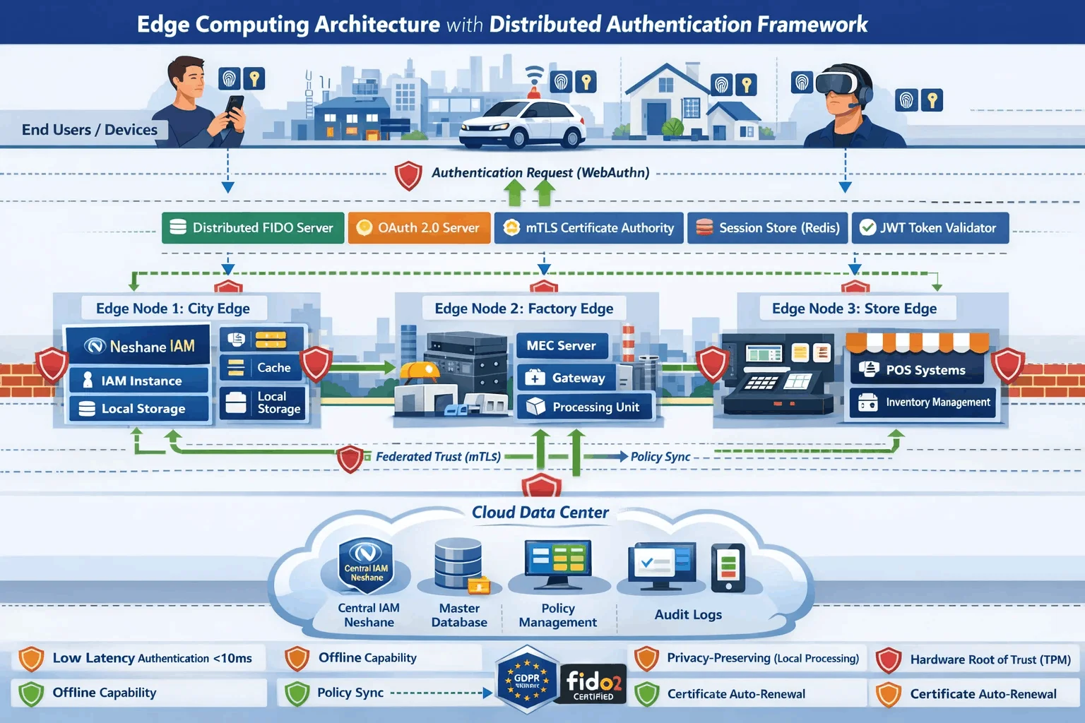 احراز هویت در Edge Computing