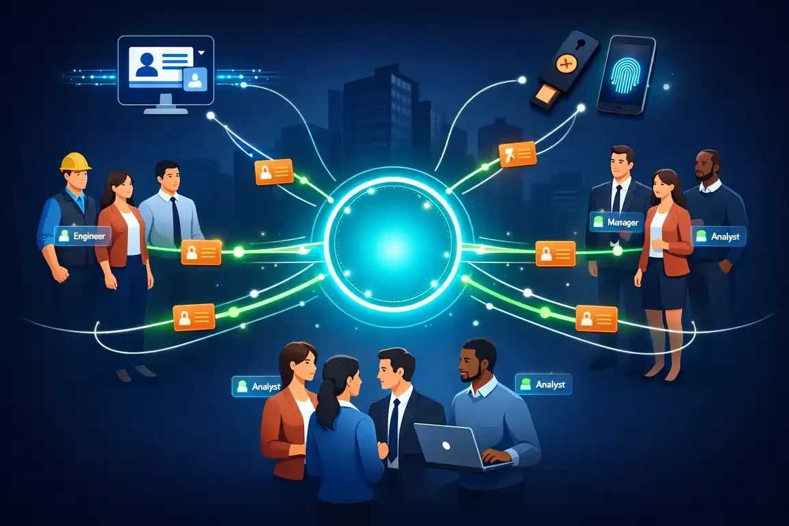 مدیریت هویت کارکنان در سازمانهای بزرگ با FIDO و IAM
