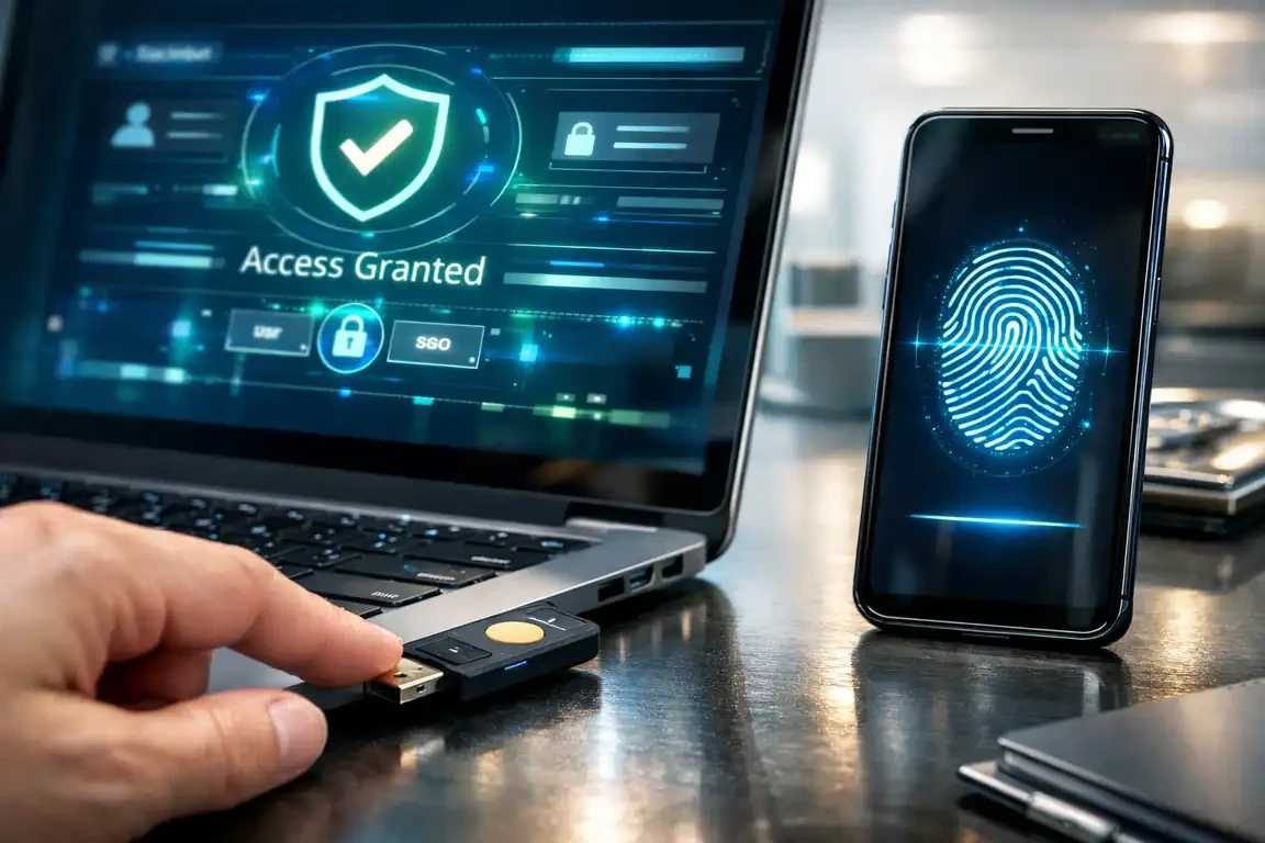 استفاده از توکن امنیتی FIDO نشانه برای احراز هویت بدون رمز عبور در تفویض اختیار