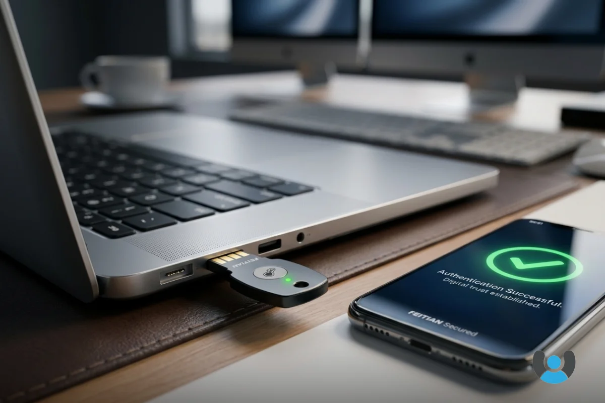 احراز هویت بدون گذرواژه و کاهش ریسک هویتی با توکن‌های FIDO نشانه